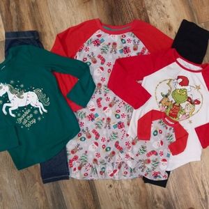 Girl's Christmas Bundle, All size 6 or 6x